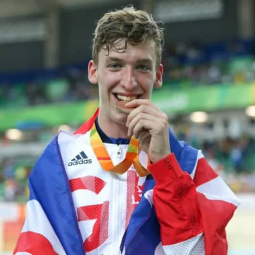 PARALYMPIC AND WORLD GOLD-MEDALLIST LOUIS ROLFE.