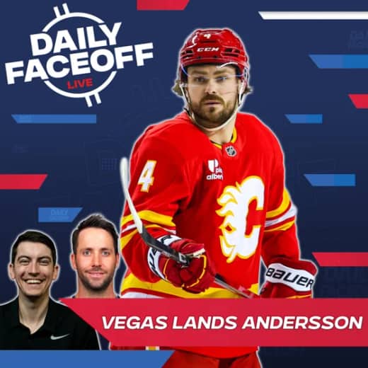 Vegas Lands Rasmus Andersson in Trade With Flames