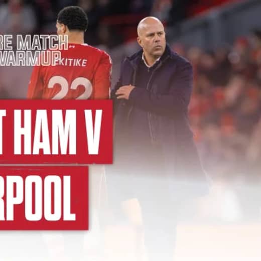 West Ham v Liverpool: Pre Match Warm Up