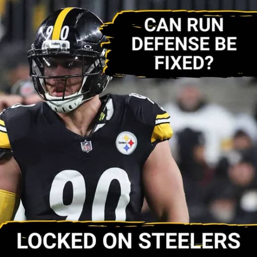 Steelers' Run Defense Problems Around T.J. Watt, Keeanu Benton Fixable? | Jonnu Smith Wasting Snaps?
