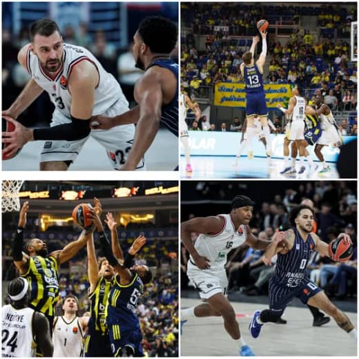 Euroleague 9. Hafta - BSL ve TBL Son Durum