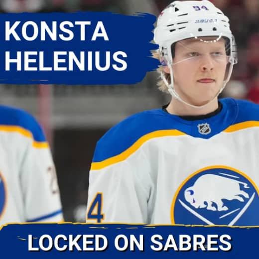Konsta Helenius and the kid line DOMINATE to lead the Buffalo Sabres to a win in Nashville