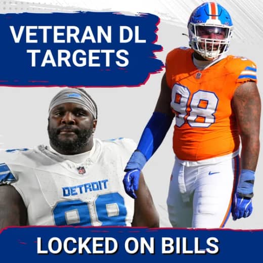 Buffalo Bills Free Agent Defensive Line OPTIONS—Who Should They PRIORITIZE?