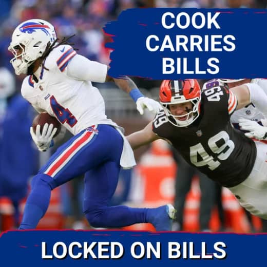 UGLY: James Cook, Greg Rousseau PROPEL the Bills to Victory Amid BLUNDER-FILLED Win Over the Browns