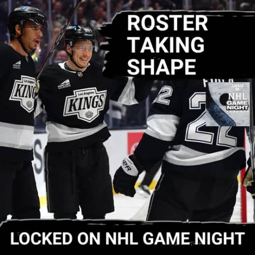 Erik Portillo returns, Alex Laferriere plays center and the LA Kings opening roster takes shape