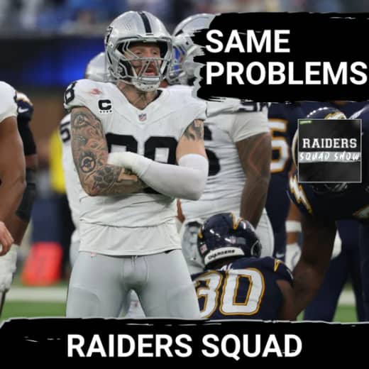 RAIDERS SQUAD SHOW: Las Vegas RAIDERS vs Los Angeles CHARGERS RECAP | What went wrong?