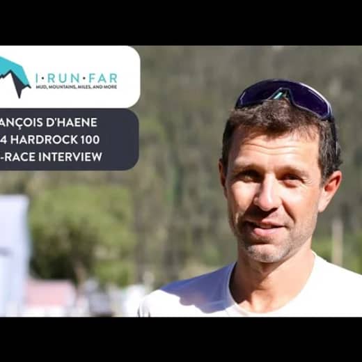 François D'Haene Pre-2024 Hardrock 100 Interview