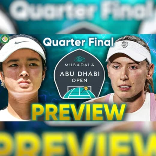 Eala vs Alexandrova | Abu Dhabi Open 2026 | Quarter Final Preview & Prediction