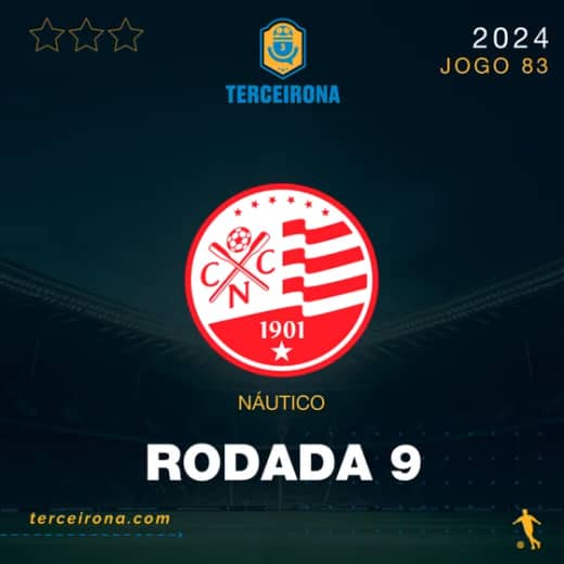 Terceirona Oficial | NÁUTICO - Rodada 9