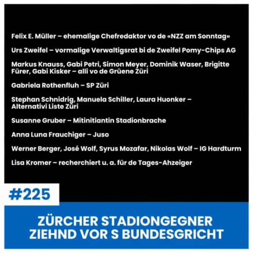 ZÜRCHER STADIONGEGNER ZIEHND VOR S BUNDESGRICHT | #BOYKOTTZWEIFEL | SÄCHSFOIF #225
