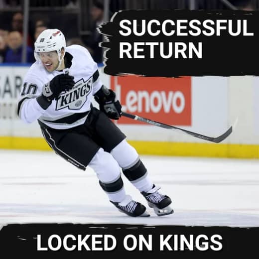 LA Kings grab CRUCIAL victory to wrap up their road trip MINUS star Adrian Kempe