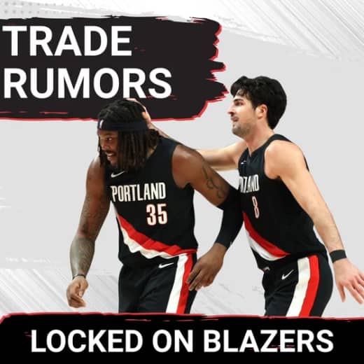 Deni Avdija Misses Out on All-Star Starter Spot | Latest Trail Blazers Trade Deadline Rumors