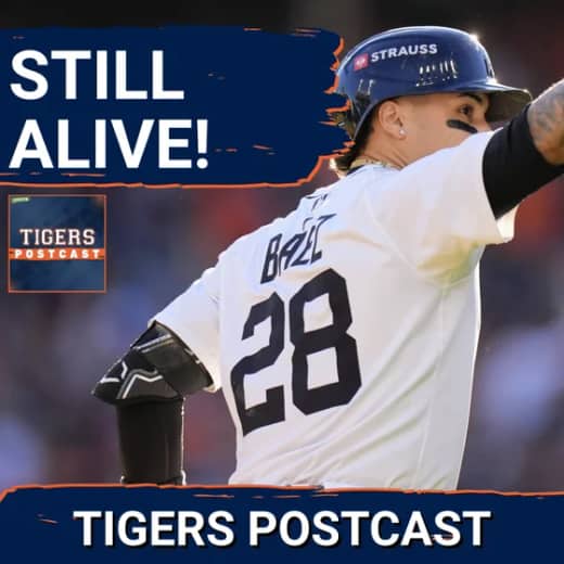 TIGERS POSTCAST: STILL ALIVE! Detroit Tigers STAVE OFF Elimination With Win Over Seattle Mariners