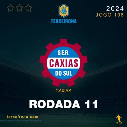 Terceirona Oficial | CAXIAS - Rodada 11