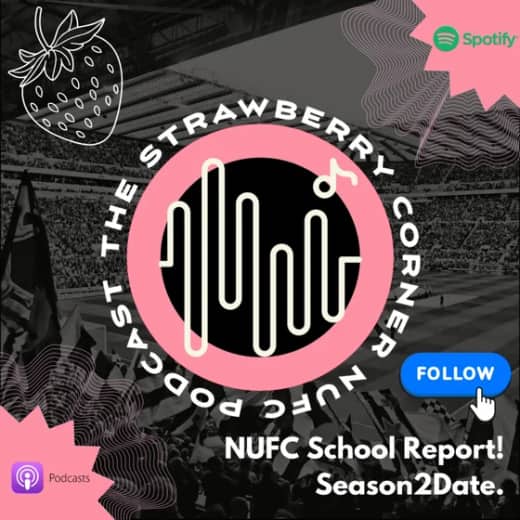 NUFC School Report! Season2Date.