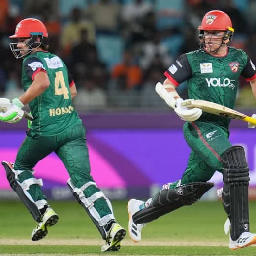 Max Holden after the Vipers beat the Gulf Giants to make it five wins from five!