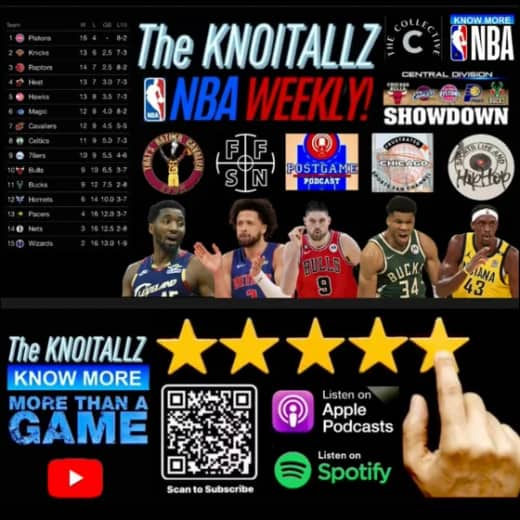 NBA Weekly: Pistons still firing, Cavs still underperforming, Bulls still bull shishN