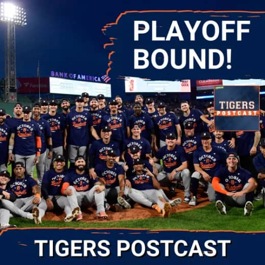 TIGERS POSTCAST: PLAYOFF BOUND! Detroit Tigers CLINCH POSTSEASON BIRTH, Beat Boston Red Sox