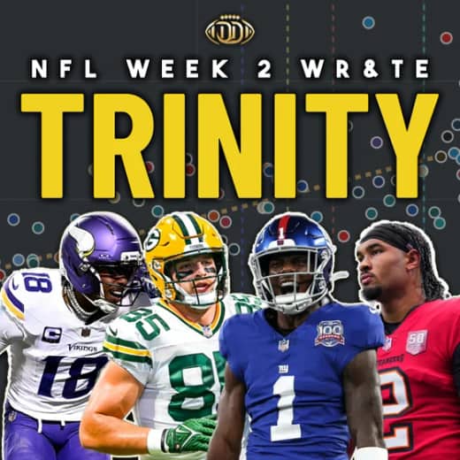 Fantasy Football Week 2 Trinity Report | WR Usage & Key Takeaways