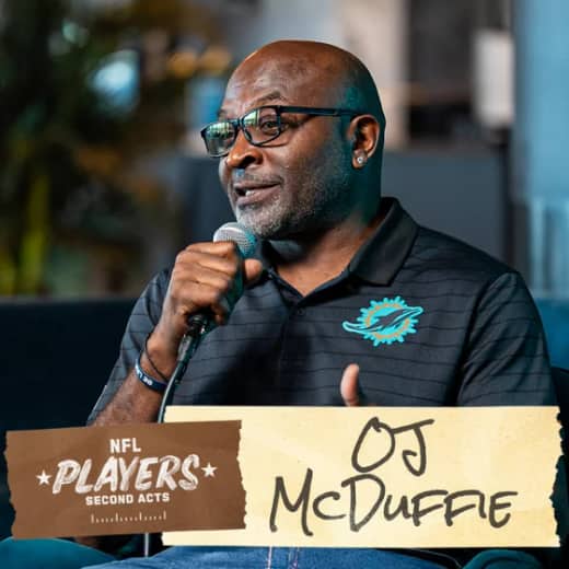 O.J. McDuffie talks Making History with Dan Marino, How Joe Paterno & Penn. St. Shaped Him, How Friendships Helped Ease His NFL Transition