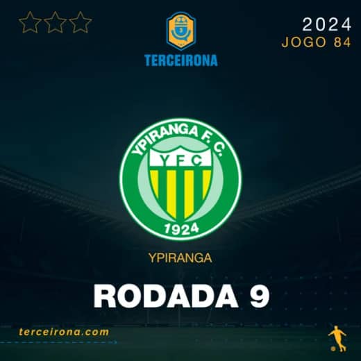 Terceirona Oficial | YPIRANGA - Rodada 9