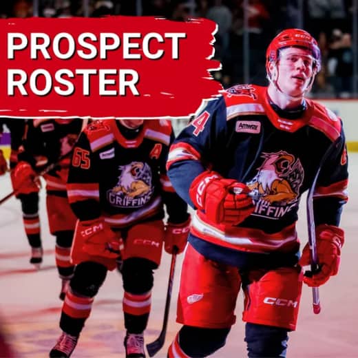 Carter Bear, ASP and Danielson headline Detroit Red Wings prospect games roster