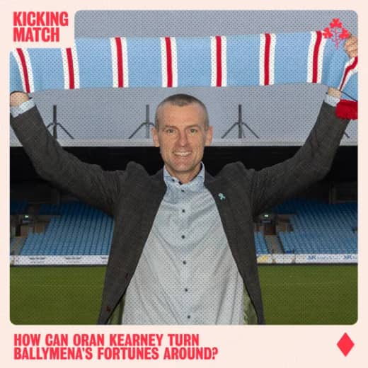 Can Oran Kearney turn Ballymena's fortunes around?