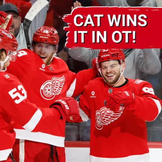 Alex DeBrincat ends it in OT over the Ottawa Senators! | Marco Kasper wakes up vs the Sharks!