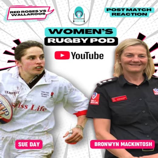POST MATCH REACTION | Red Roses vs Wallaroos | Rugby World Cup 2025 #RWC2025