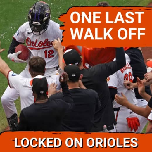Dylan Beavers caps the Orioles home schedule with a walk-off home run!