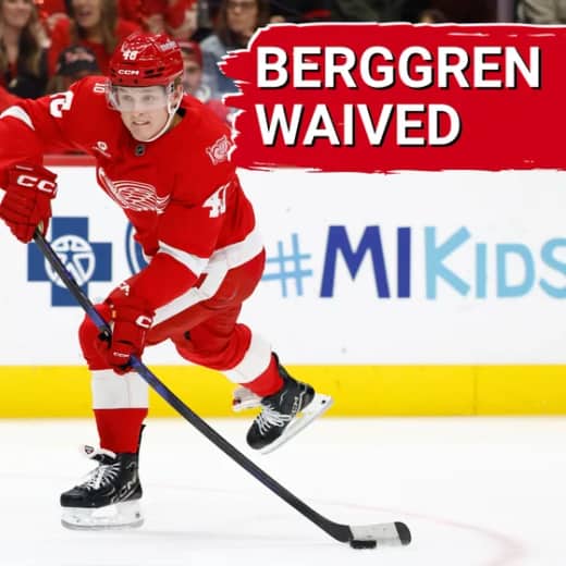 Jonatan Berggren waived | John Leonard recalled as Patrick Kane is day-to-day