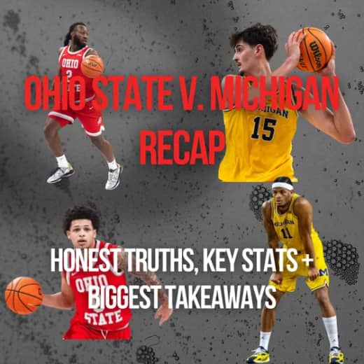 Ohio State v. Michigan Recap 2 | PATHETIC Effort Leads to Blowout Loss, Buckeye Backcourt is Unproductive, Wolverines Blast Ohio State on Glass, Bruce Thornton's Legacy Slips, Where to Place Blame