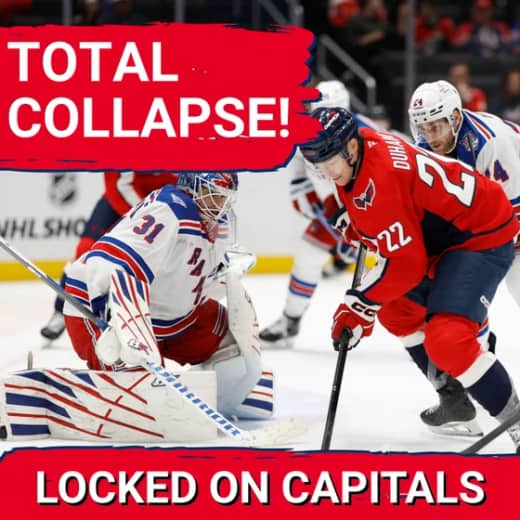 EMBARRASSING: Washington Capitals SQUANDER Lead as Logan Thompson STRUGGLES in Rangers Rout