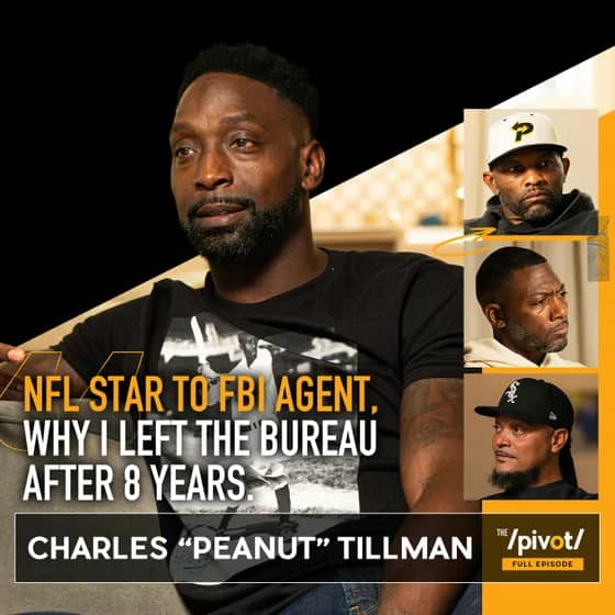 Charles "Peanut" Tillman, 13-season NFL star, pivots to the FBI, shares why he left bureau after 8 years, reflects on career near-milestones, why he hates the Super Bowl, parenting, his deepest heartache, and how money can't fix what truly matters in life