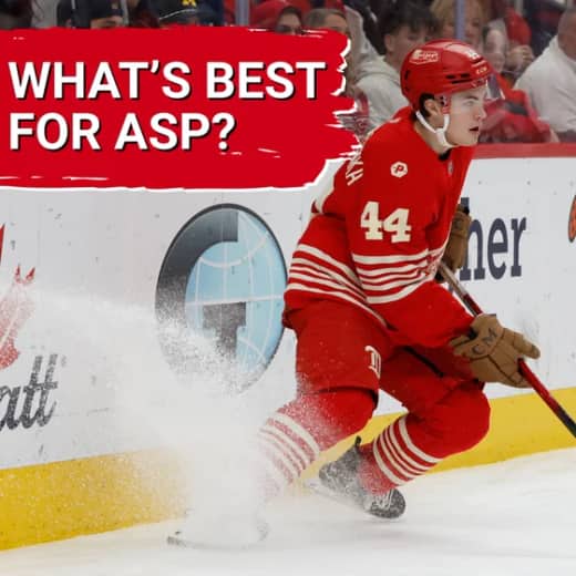 Axel Sandin-Pellikka is producing but becoming increasingly sheltered | Todd McLellan's 1-year anniversary behind the bench