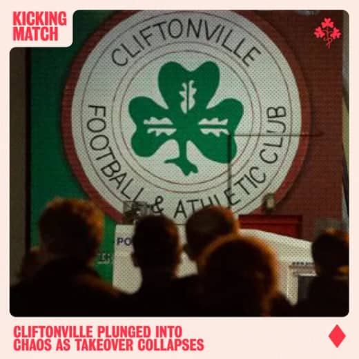 Cliftonville plunged into chaos as takeover collapses