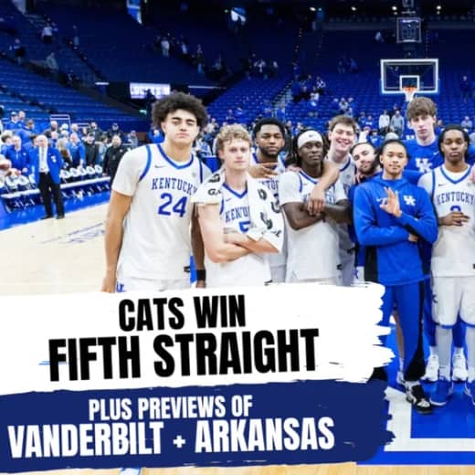 The Rupp Report: Cats Roll to Fifth Straight as Tough Tests Await