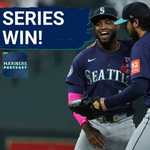 MARINERS POSTCAST: Seattle Mariners CLINCH SERIES with win vs. Houston Astros