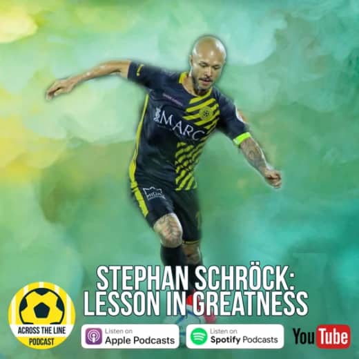 Stephan Schrock: Lesson in Greatness - Across the Line Football Podcast #68