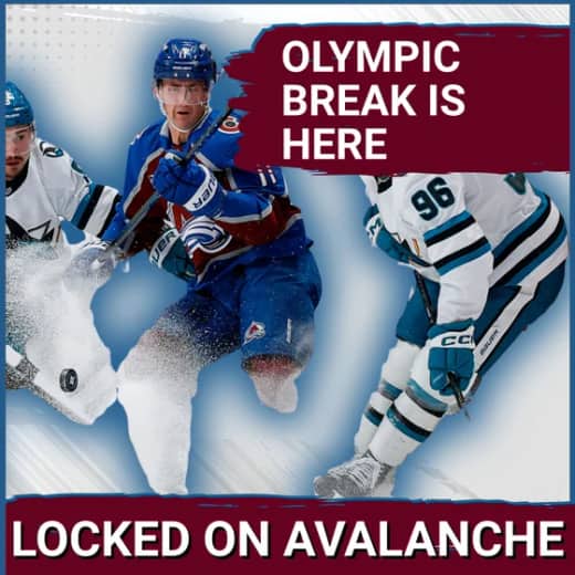 Avalanche Head Into Olympic Break With a Solid Victory Over the Sharks