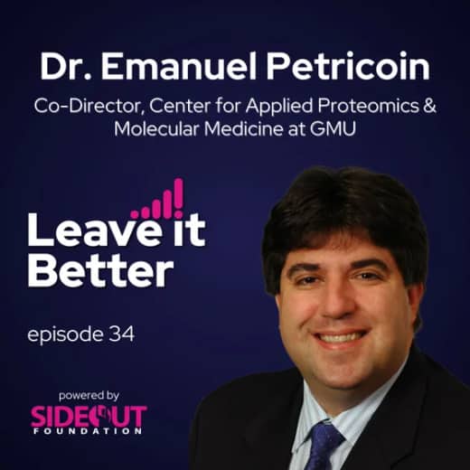From the Volleyball Court to the Lab – Our Fight Against Cancer, with Dr. Emanuel Petricoin