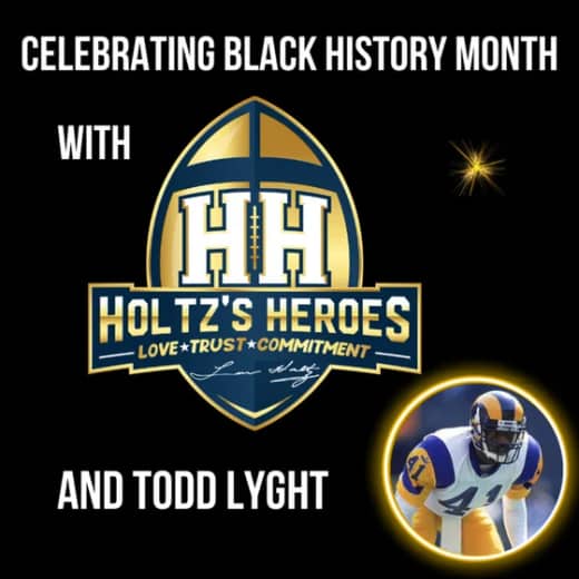 Holtz's Heroes Foundation Celebrates Black History Month with Notre Dame Legend Todd Lyght