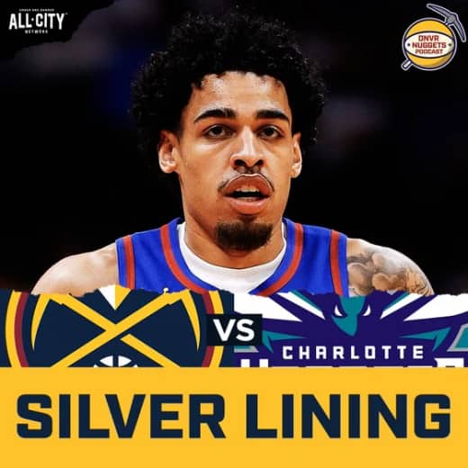 Julian Strawther's shooting is the ONLY silver lining from the Nuggets blowout loss to the Hornets