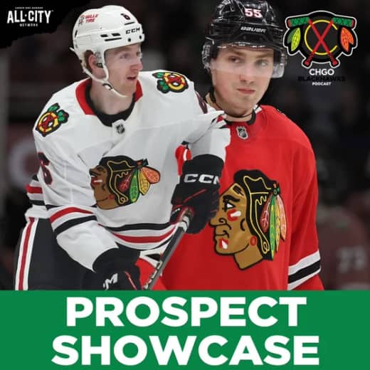 Artyom Levshunov, Sam Rinzel headline Blackhawks’ Prospect Showcase Roster | CHGO Blackhawks Podcast