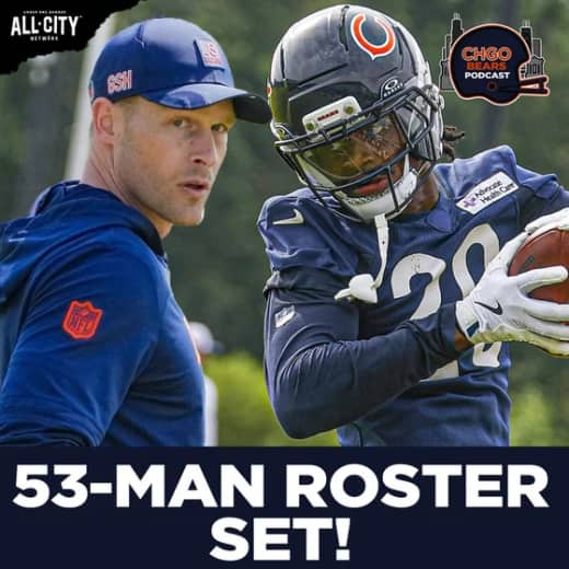 BEARS 53-MAN ROSTER SET: Ryan Poles Explains Why Jahdae Walker Made the Team | CHGO Bears Podcast