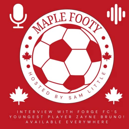 Interview With Forge FC's Youngest Player Zayne Bruno!