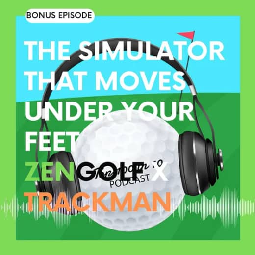 The Simulator That Moves Under Your Feet (ZenGolf x TrackMan) - Royal County Down Indoors
