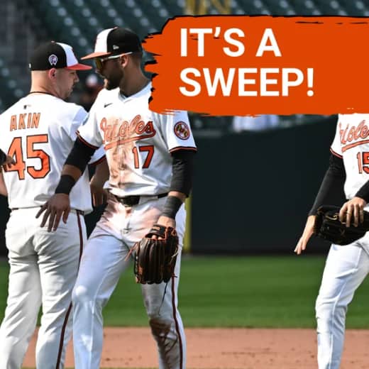 Orioles bullpen continues to dominate as they sweep the Pirates!