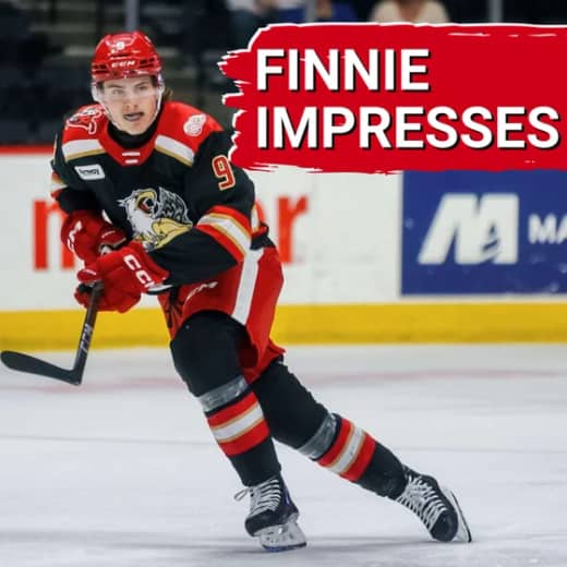 Emmitt Finnie impresses AGAIN | Detroit Red Wings prospects dominate Chicago Blackhawks
