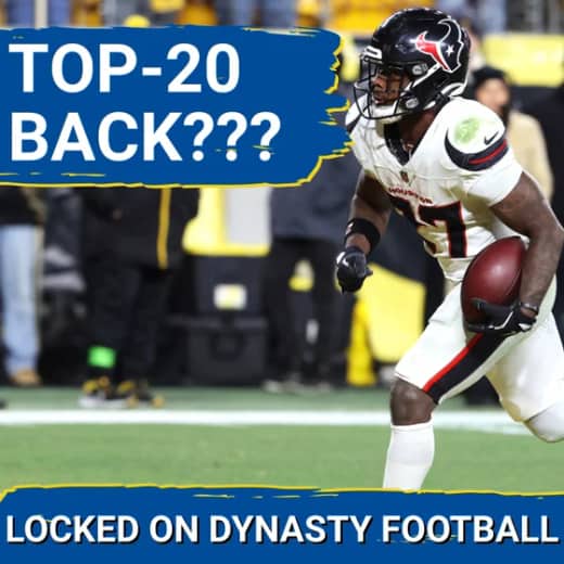 BOLD: Texans RB Woody Marks OVER Josh Jacobs In Dynasty Leagues! | Top-20 Dynasty Running Back?